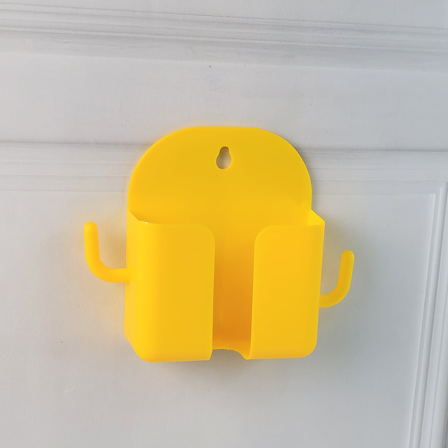 1 Pc Wallmount Mobile Stand With Hook for and stuffs purposes. (Mix Color / 1 Pc) Your Brand
