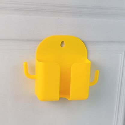 1 Pc Wallmount Mobile Stand With Hook for and stuffs purposes. (Mix Color / 1 Pc) Your Brand