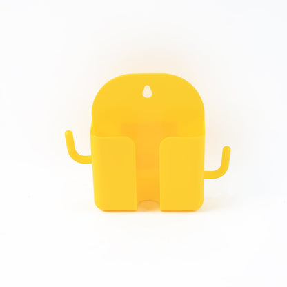 1 Pc Wallmount Mobile Stand With Hook for and stuffs purposes. (Mix Color / 1 Pc) Your Brand