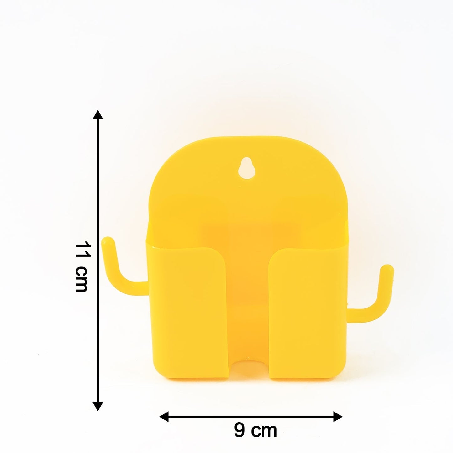 1 Pc Wallmount Mobile Stand With Hook for and stuffs purposes. (Mix Color / 1 Pc) Your Brand