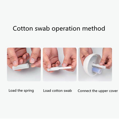 Step-by-step guide for using the planet light humidifier with cotton swab operation method