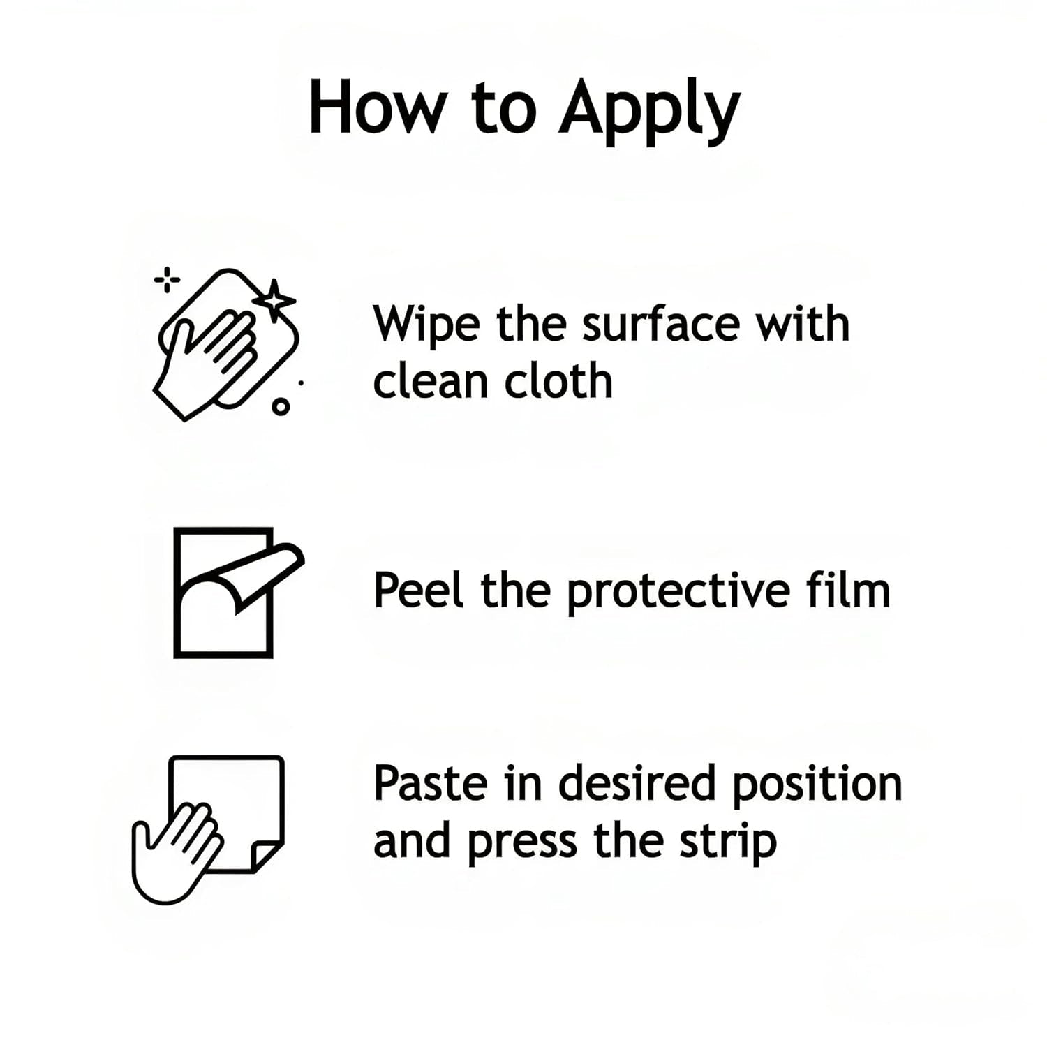 Instructions for applying plastic sticky wall hooks heavy duty to ensure strong adhesion and effective use