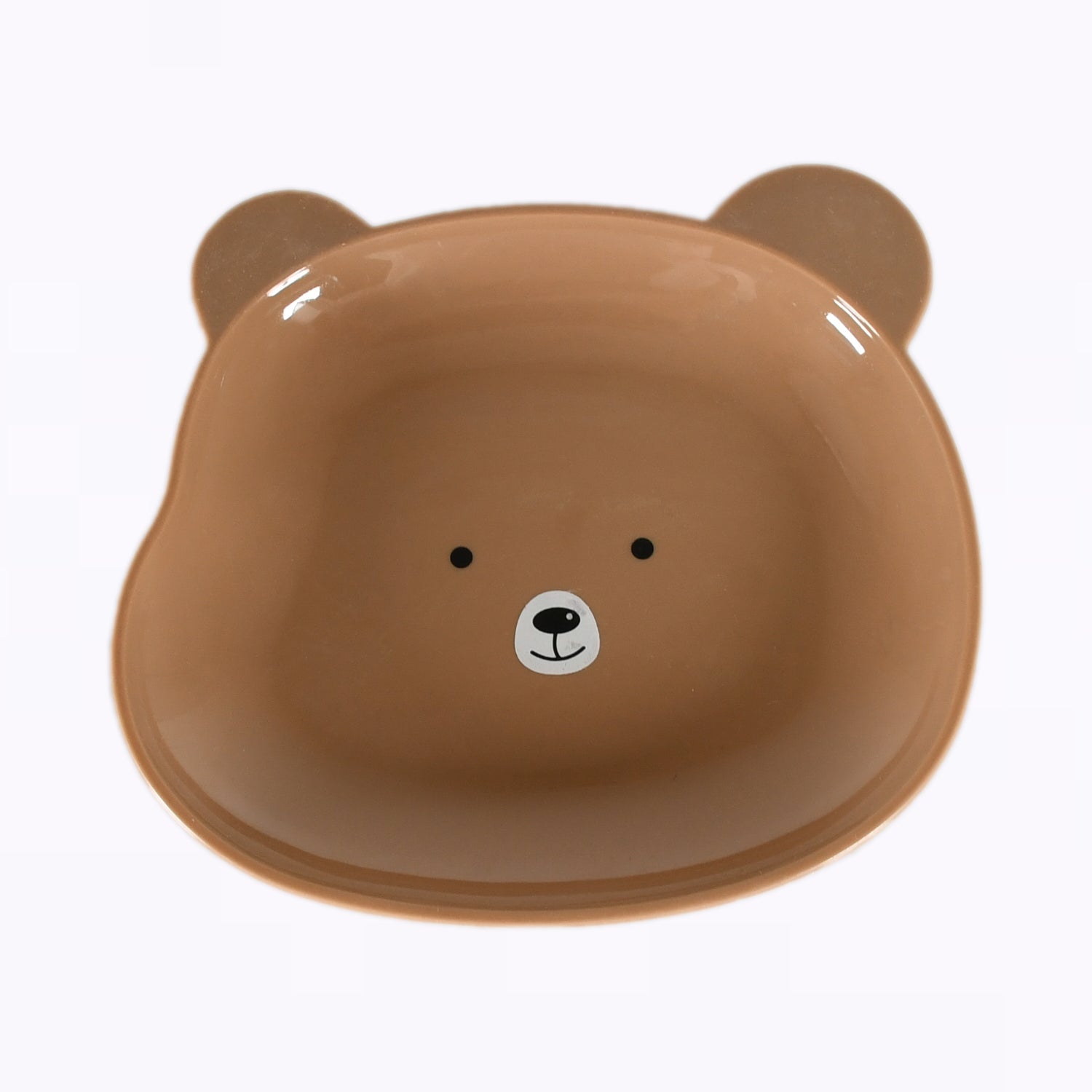 Durable Food Serving Plate, Bear Shaped Plate Cartoon Snack Plates For Serving Fruits & Desserts (1 Pc) Your Brand