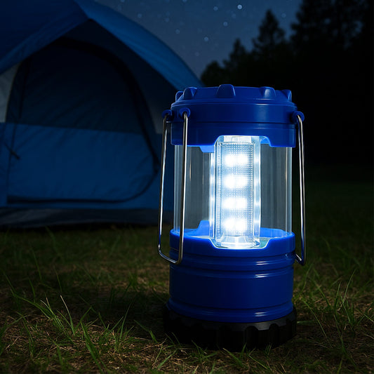Your Brand portable camping lantern waterproof with bright LED lights for outdoor adventures