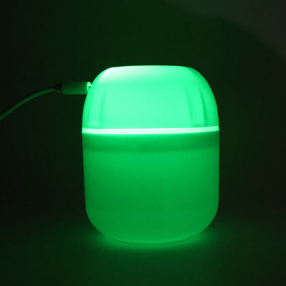 Your Brand Portable Mini USB Humidifier with Soothing Color-Changing LED Light for Home or Office