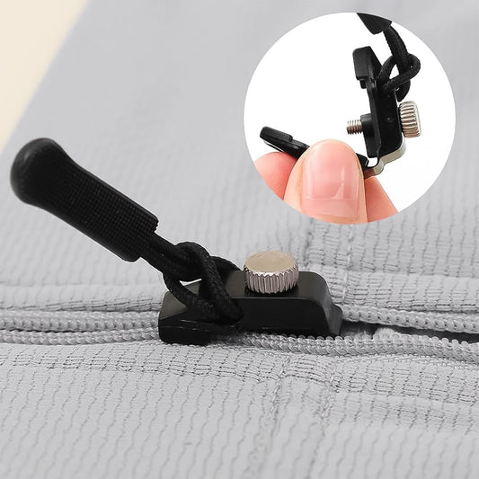 Portable zipper slider replacement for easy zipper repairs on various items