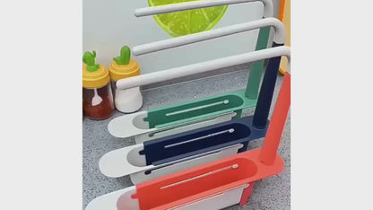 Adjustable Sink Organizer – Customizable Storage Solution for Kitchen & Bathroom