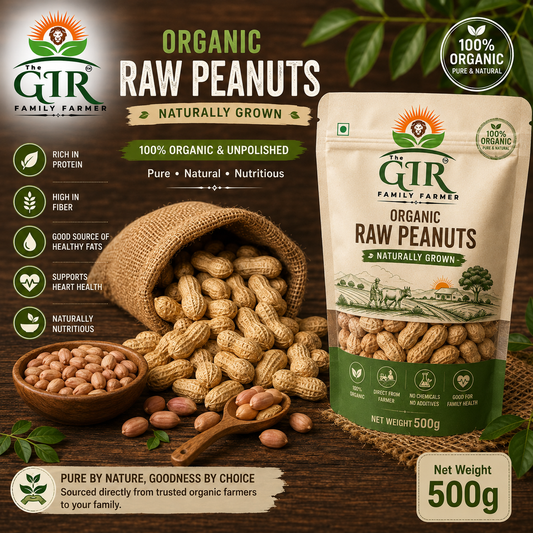 Organic Raw Peanuts - Naturally Grown