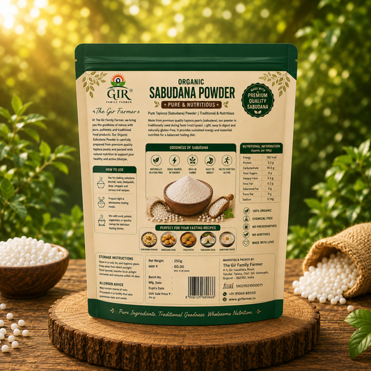 Organic Sabudana Powder – Pure & Nutritious
