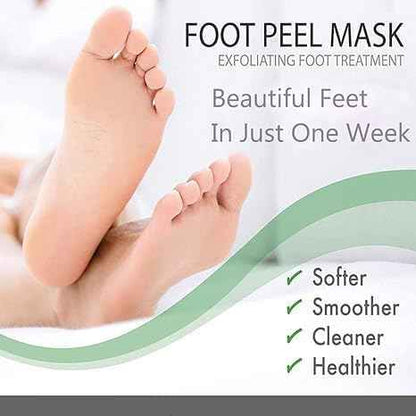 Exfoliating Foot Mask Peel - Rose Extract