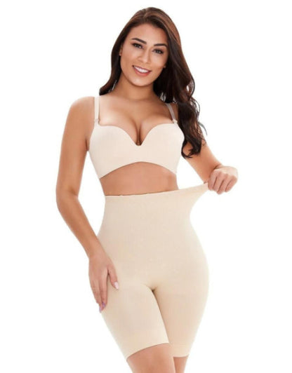 Dropdash seamless tummy tucker shapewear vest in nude color for a smooth silhouette
