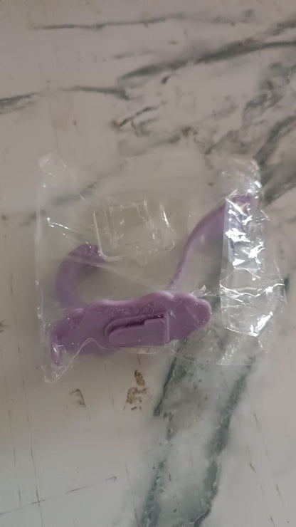 Your Brand self-adhesive heavy duty wall hook in purple color for durable hanging solutions