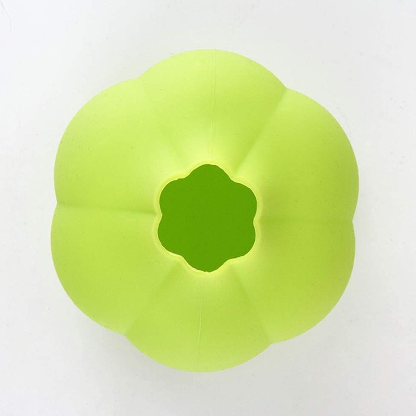 Your Brand Silicone Garlic Peeler in vibrant green, designed to easily remove garlic skins