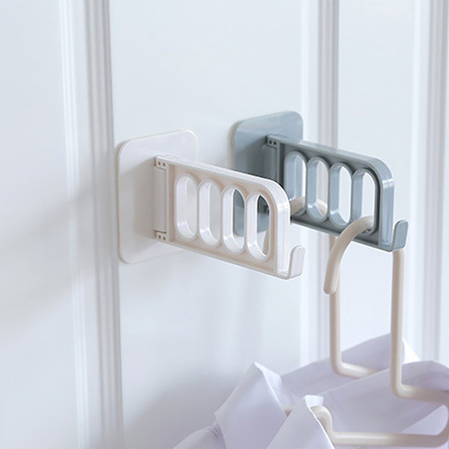 Durable single door hook for bathroom, perfect for hanging towels and robes on doors