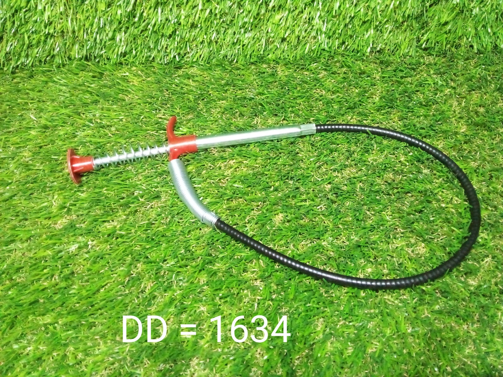 Your Brand sink drain cleaning tool with flexible cable for effective drain unclogging