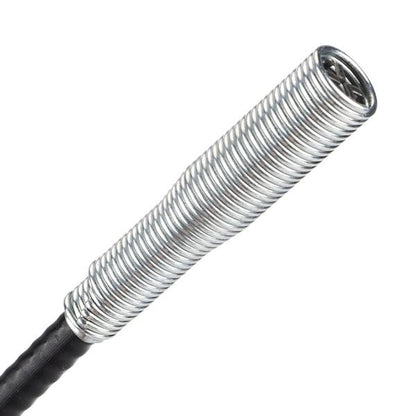 Durable sink drain cleaning tool with a flexible metal design for effective blockage removal