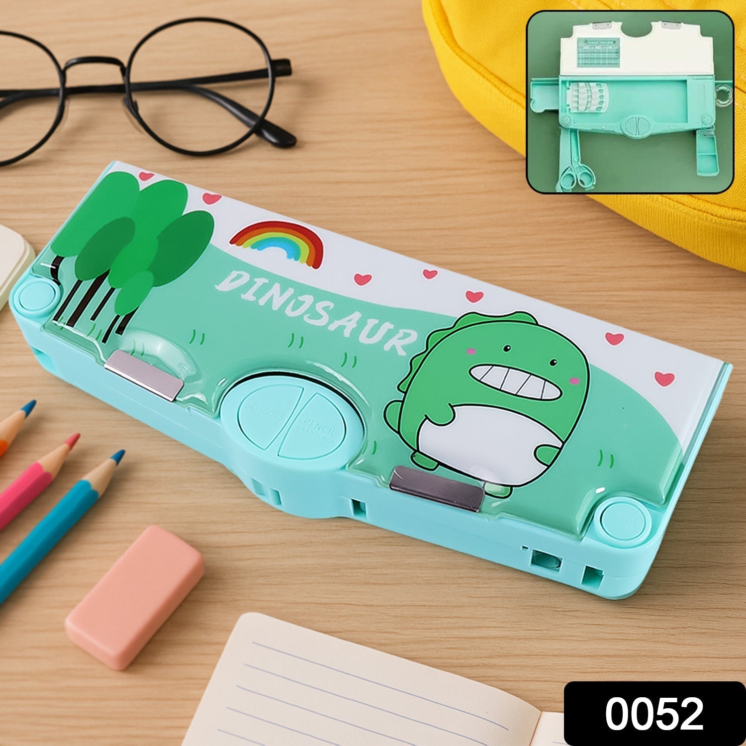 Multifunctional Pencil Box for Kids (Magnetic, Pop-Up) Your Brand