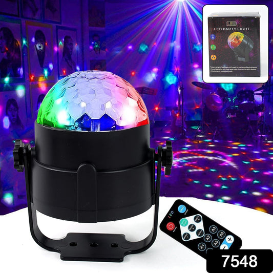 Party Lights, DJ Stage Light Disco Ball Light USB Charging Party Stage Lamp Party Light for Home Bar Car Wedding Holiday Party, Party Gift Kids Birthday Your Brand