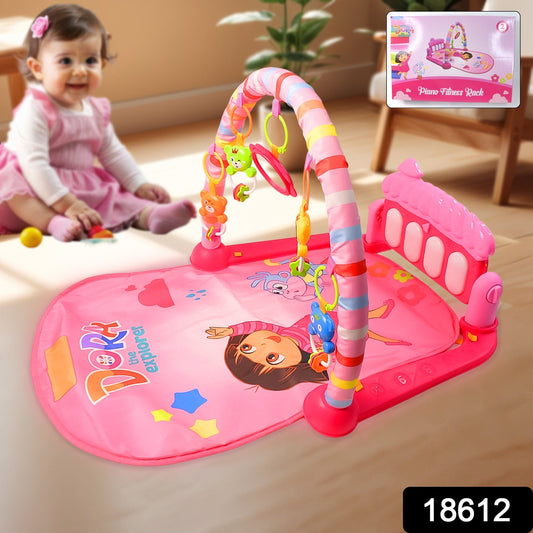 2in1 Baby Kick and Play Piano Gym Mat & Fitness Rack (1 Set) Your Brand