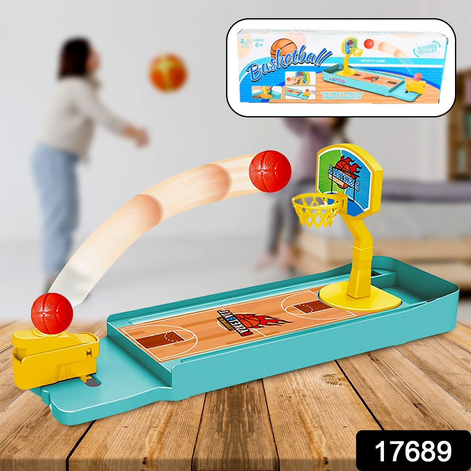 Mini Table top Finger Basketball & Bowling Game – Indoor Family Fun for Kids & Adults Your Brand