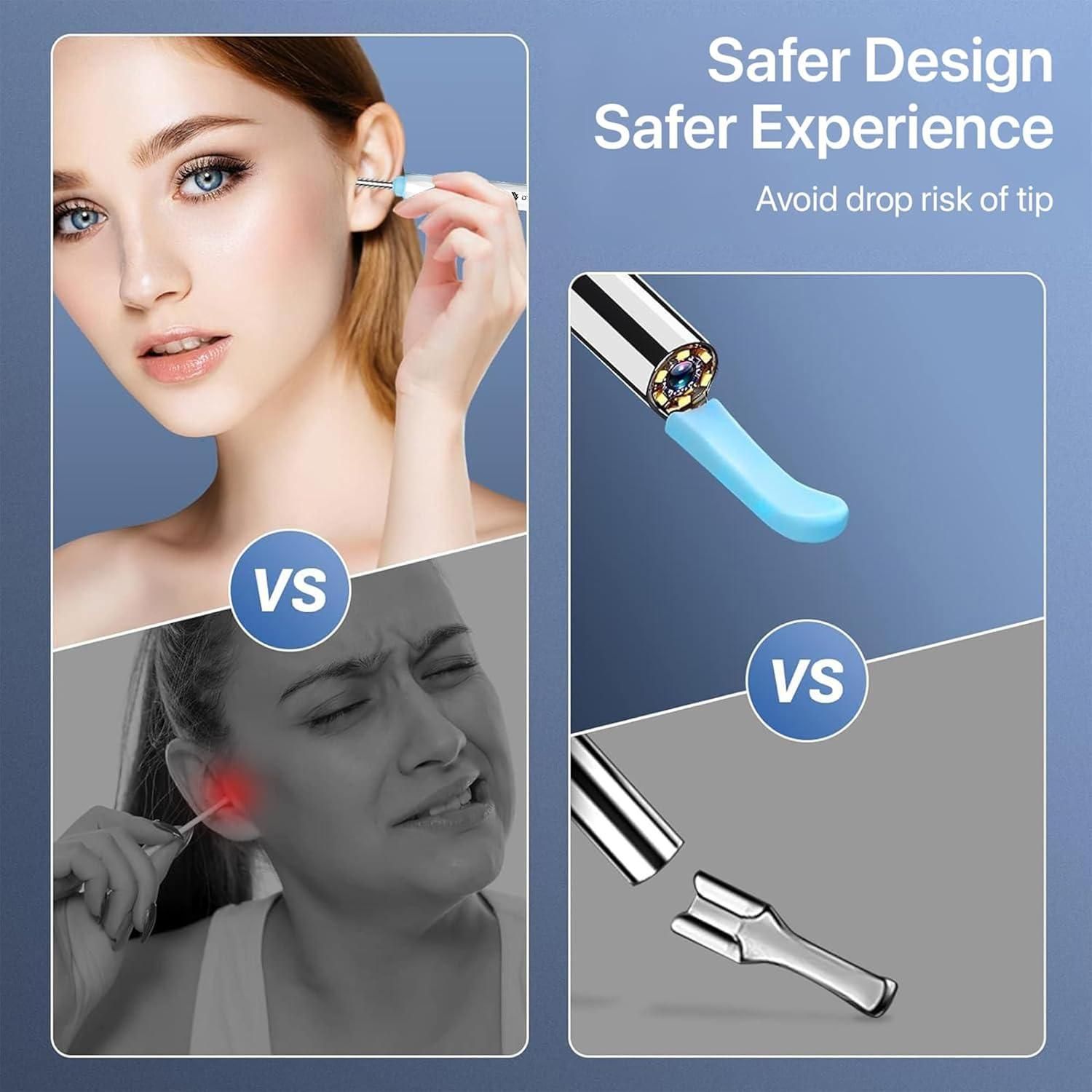 Comparison of smart visual ear wax cleaner features for safer design and experience