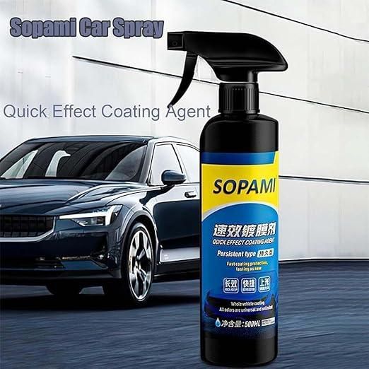 Sopami car coating spray bottle with quick effect coating agent for vehicle protection