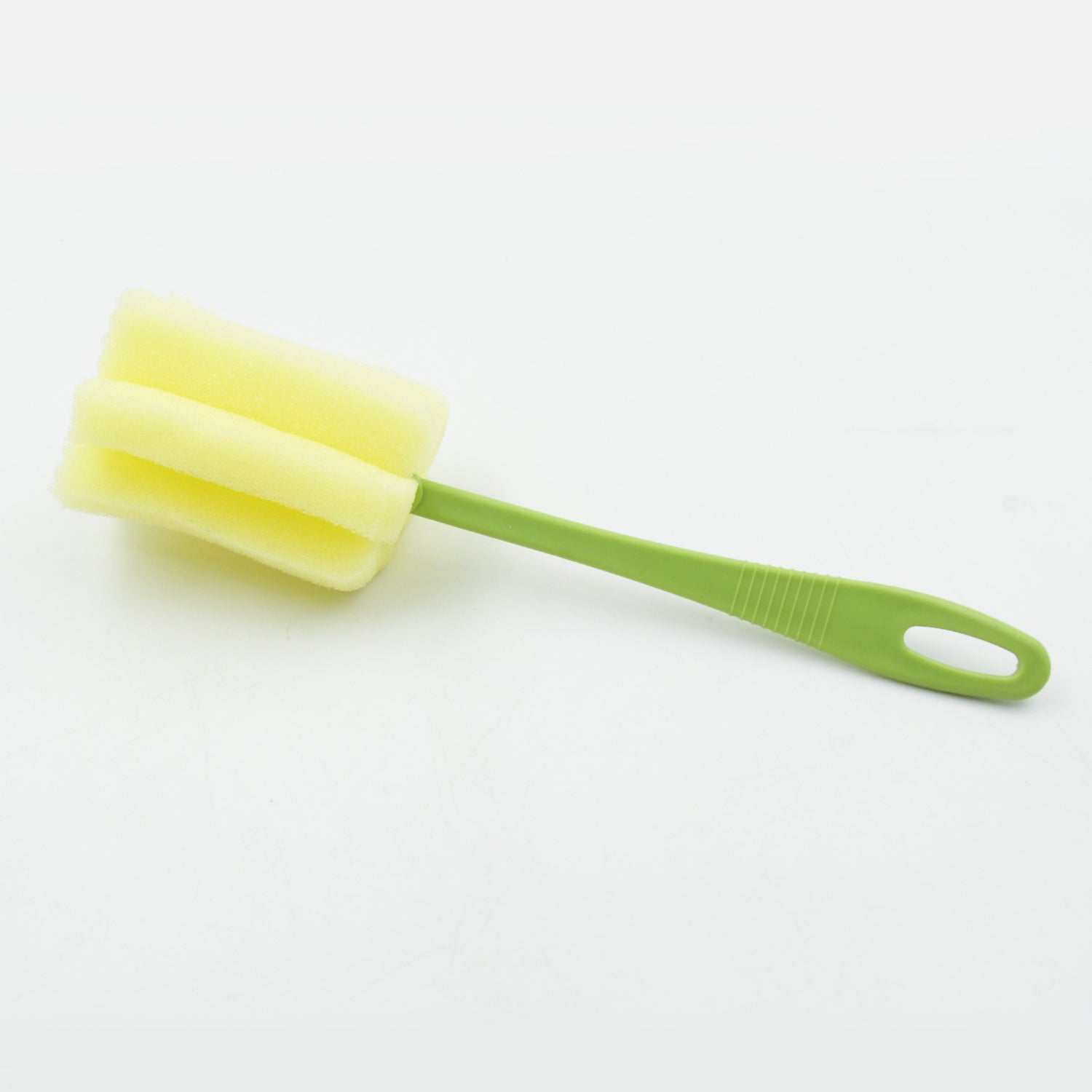 Your Brand sponge head kitchen cleaning tool with a soft yellow sponge for effective cleaning