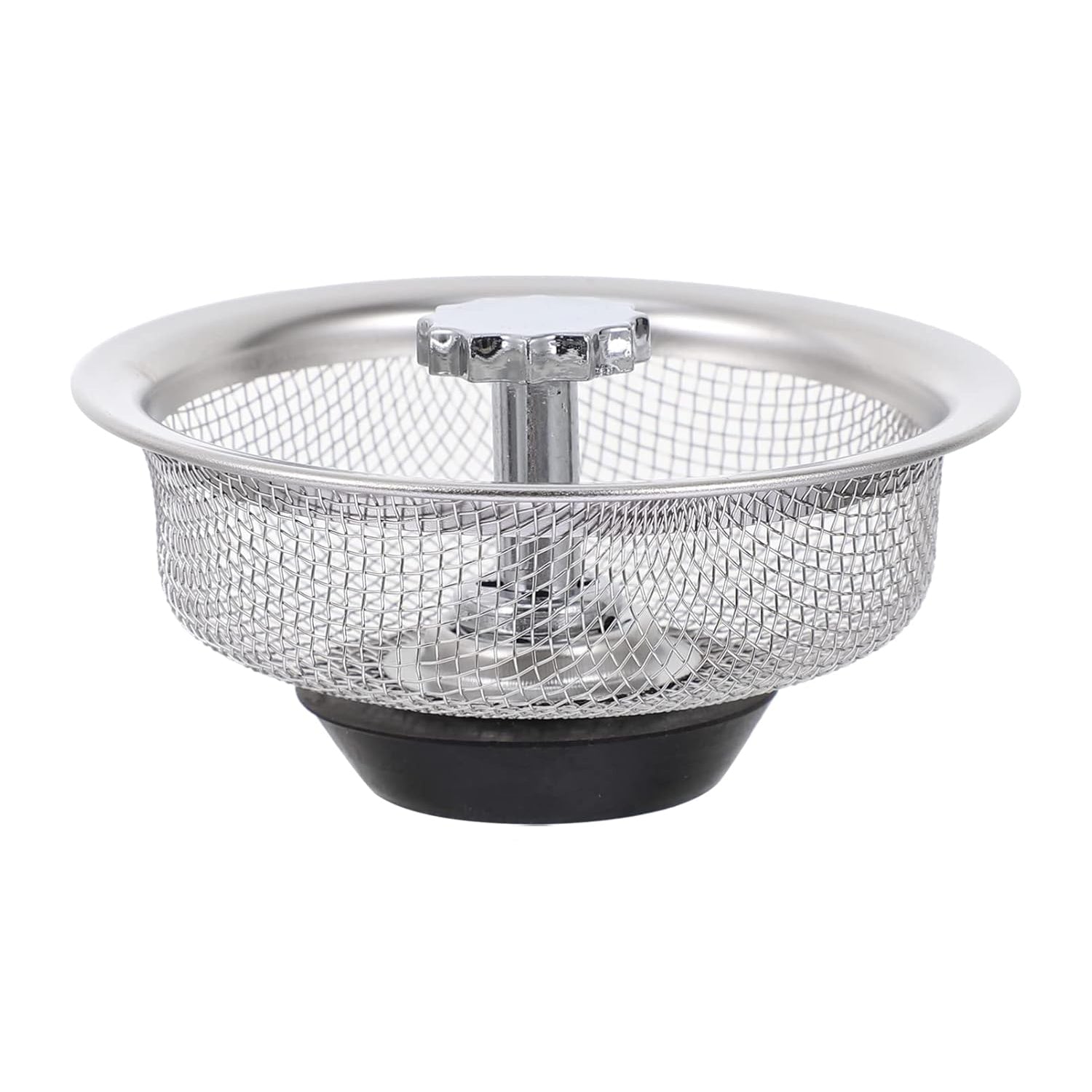 Your Brand stainless steel sink strainer designed for easy food waste disposal and durability