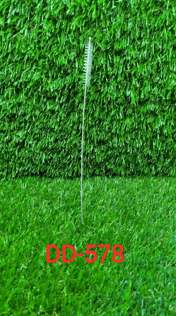 Stainless steel straw cleaning brush designed for easy cleaning of reusable straws