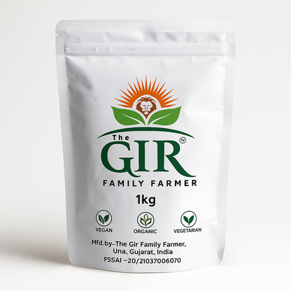THE GIR FARMER Organic Chana Dal - 1kg Package
