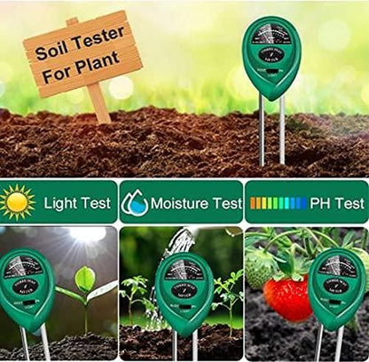 Best soil meter for home gardening measuring light moisture and pH levels in soil