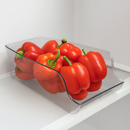 Transparent Plastic Storage Bin Box (35x16cm / 1 Pc) Your Brand