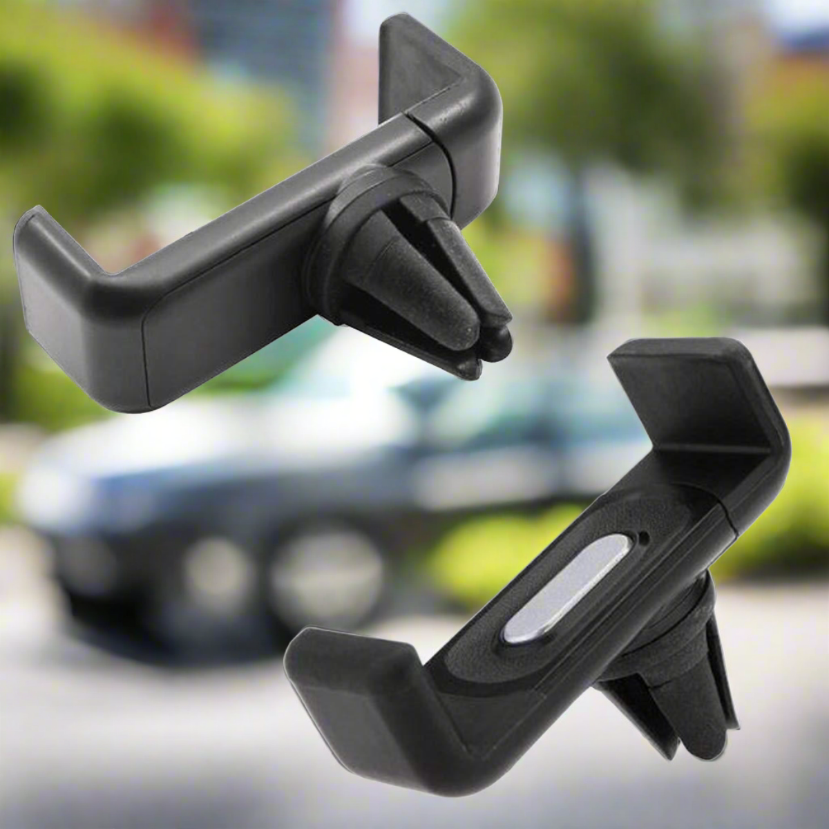 Universal car air vent phone holder for hands-free navigation and easy phone access while driving
