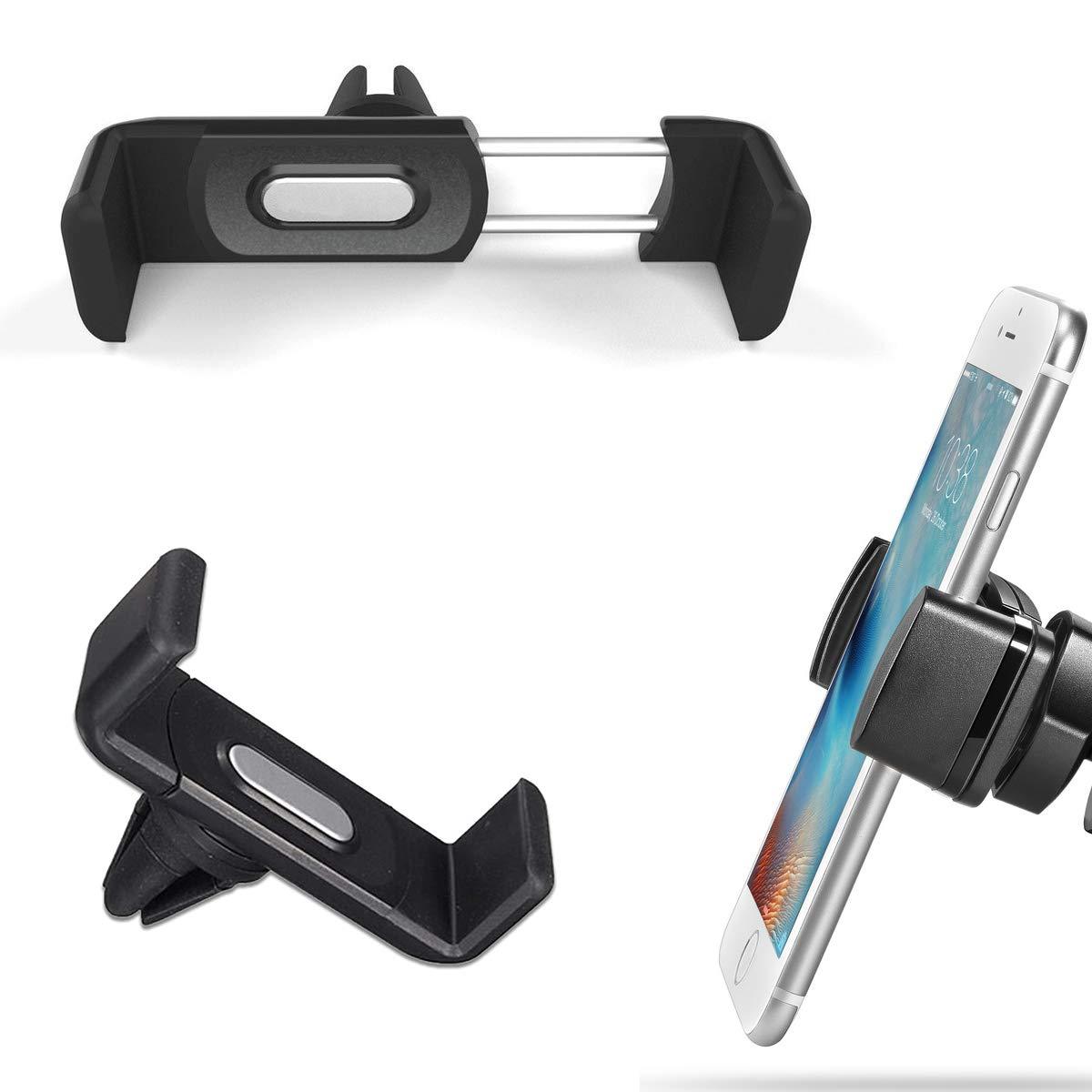 Your Brand universal car air vent phone holder suitable for various smartphone sizes