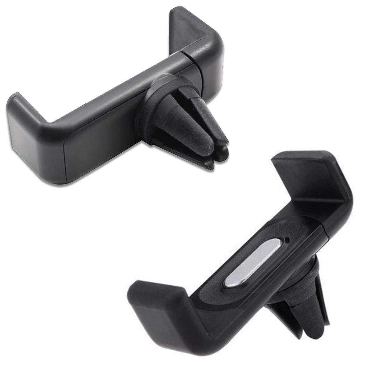 Universal car air vent phone holder designed for securely keeping your phone accessible while driving