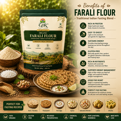 Organic Farali Flour - Traditional Indian Fasting Blend