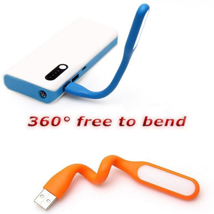Your Brand USB LED light lamp with flexible, 360-degree bendable neck for versatile lighting