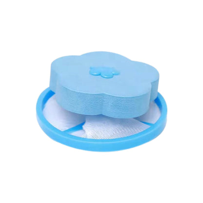 Blue washing machine lint catcher designed to effectively trap lint and debris during laundry