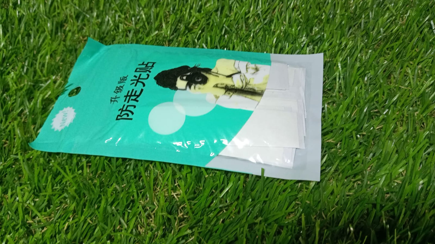 Waterproof medical tape for lingerie in a teal package, designed for skin-friendly use.