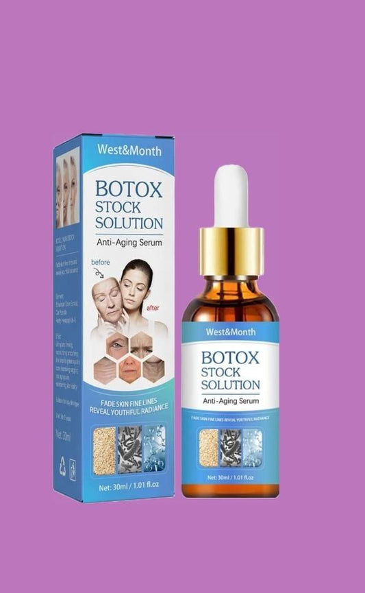 West&Month Botox Anti-Aging Serum 30ml for reducing fine lines and promoting youthful skin