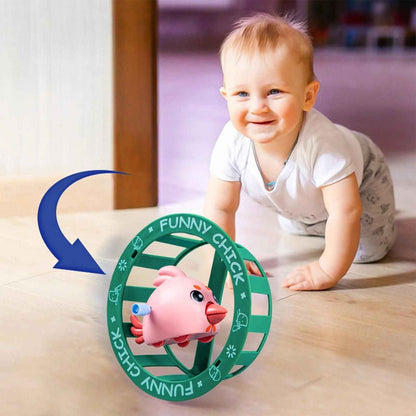 THE GIR FARMER Wind-Up Toy Funny Chick for Kids
