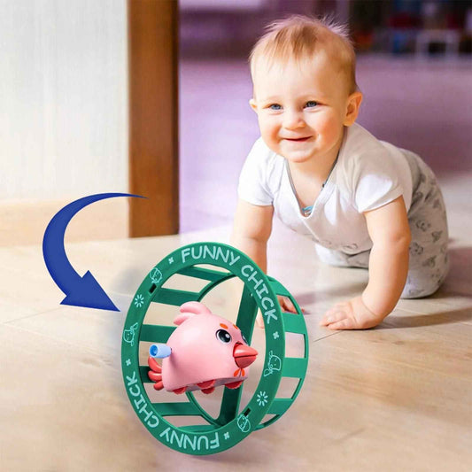 THE GIR FARMER Wind-Up Toy Funny Chick for Kids