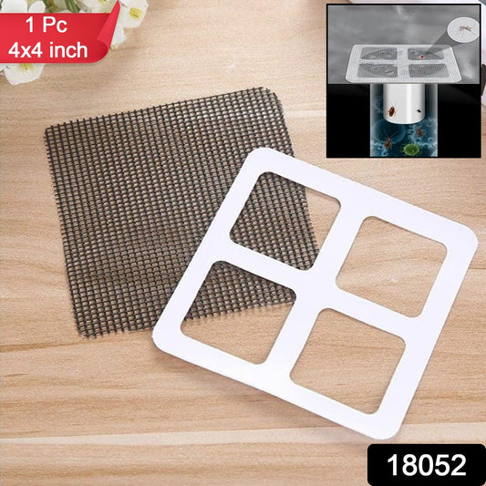 Window screen repair tape in a 4x4 inch size for easy and effective window screen fixes
