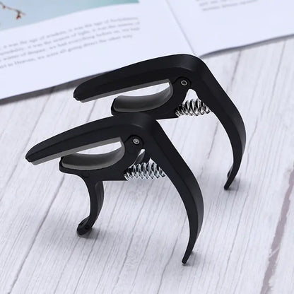Guitar Capo with Pickup Stand, Soft for Acoustic and Electric Guitar Ukulele Mandolin Banjo Guitar Accessories Your Brand