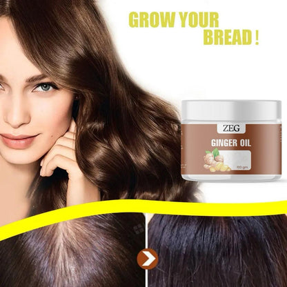 ZEG Ginger Oil for Body Massage in a 100 gm container to enhance relaxation and soothe muscles